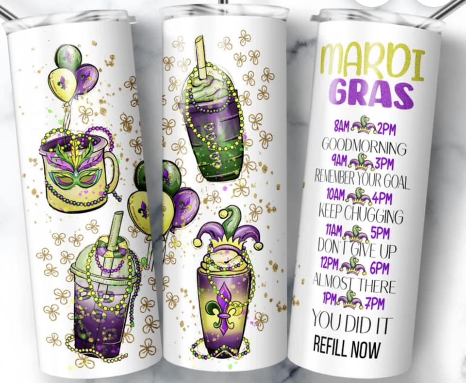 mardi gras schedule