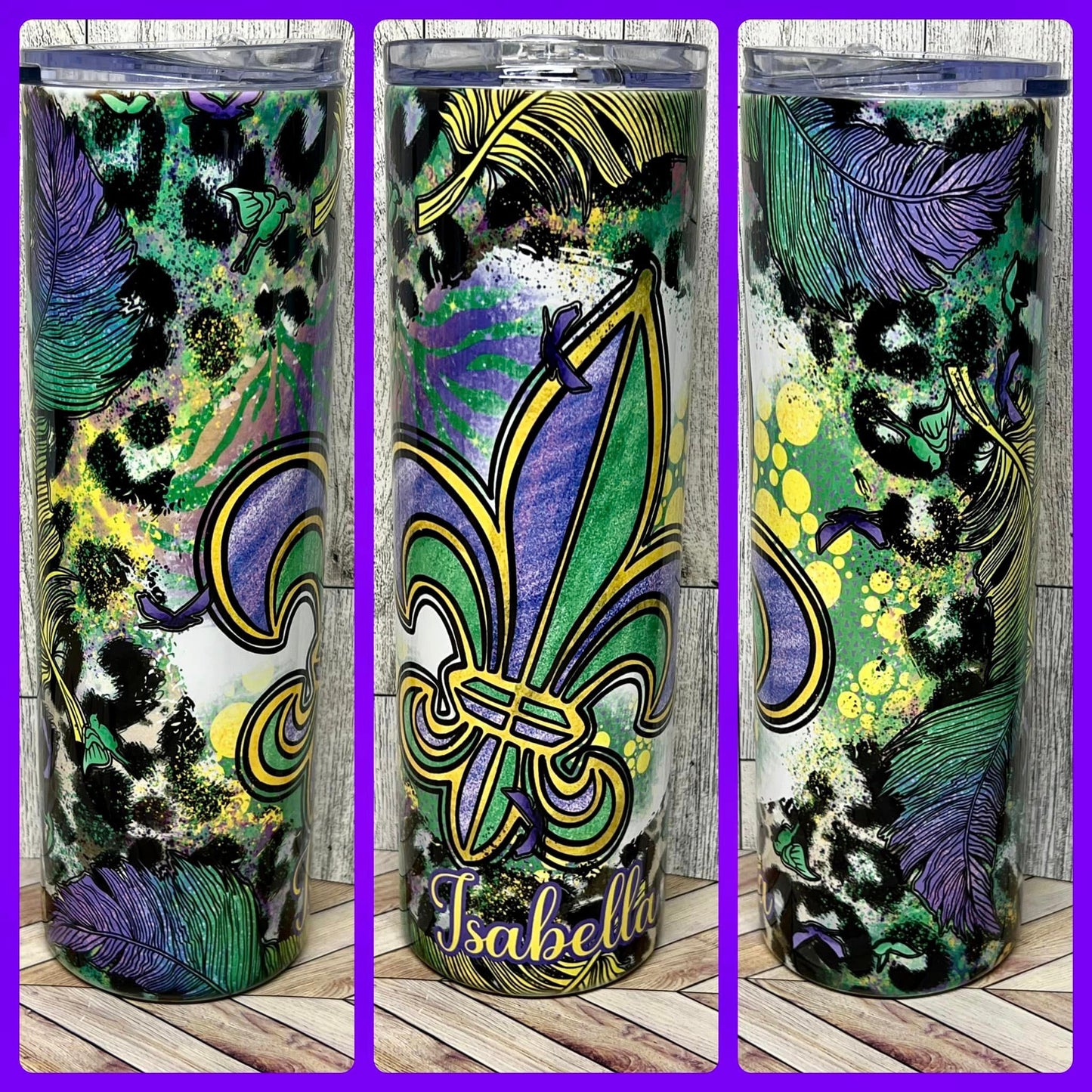 mardi gras with name design
