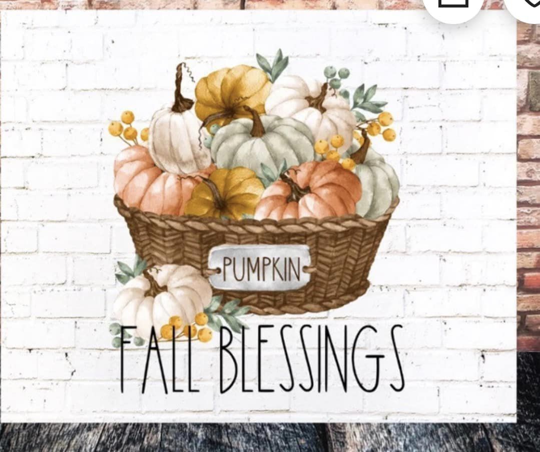 fall blessings