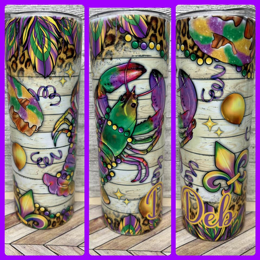Mardi Gras Crawfish with Name